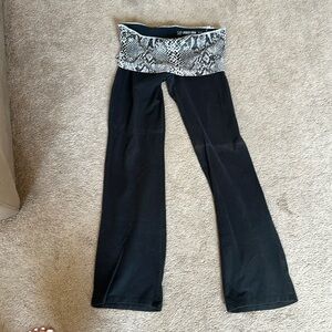 Vs pink rhinestone leggings